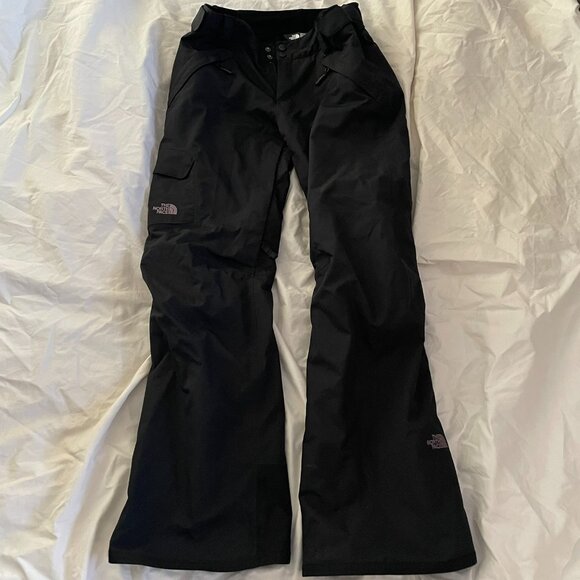 The North Face Snow Pants Womens Size M Dryvent Black - Picture 1 of 7